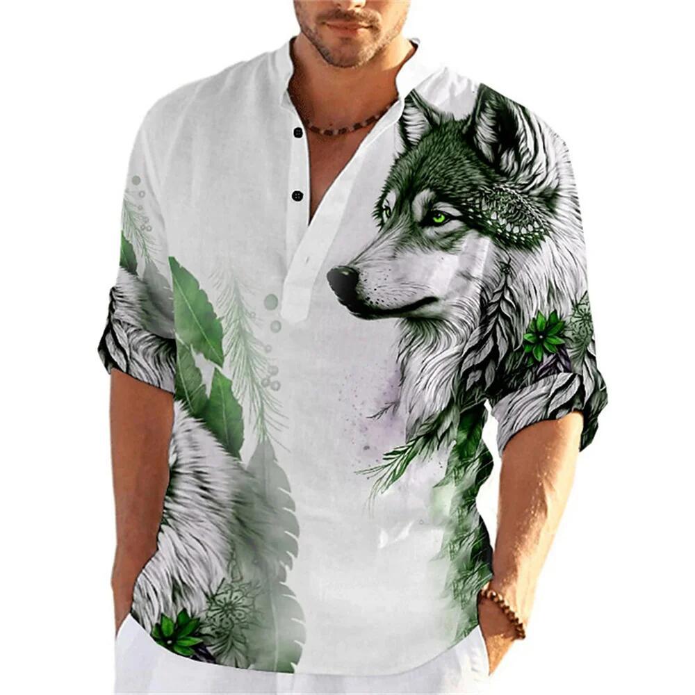 Men's Loose Short Sleeved Shirt