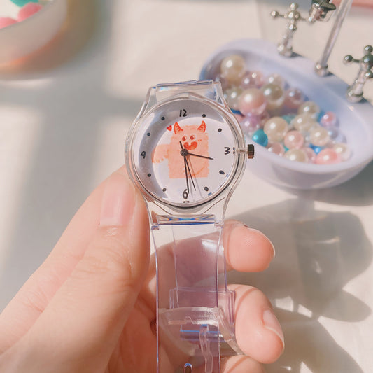 Simple analog watch for children