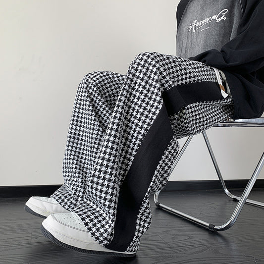 Houndstooth  Casual Pants